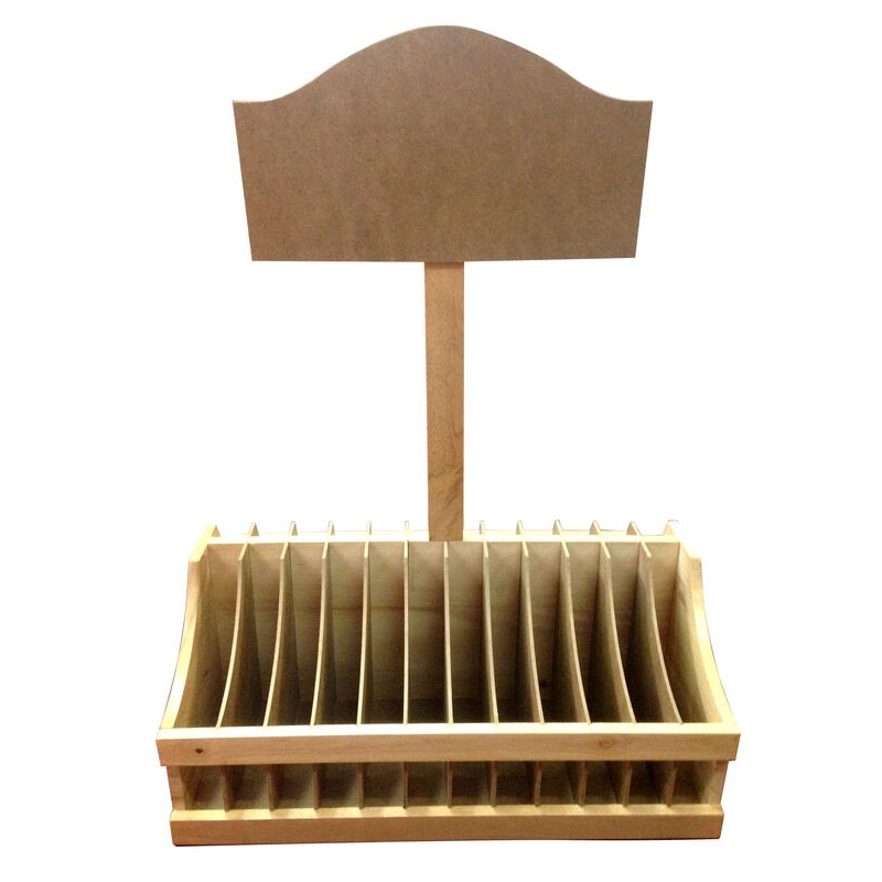 Expositor Inciensos 17.5 x 29 x 41 cm (Giratorio - De Mesa) (Vacio)